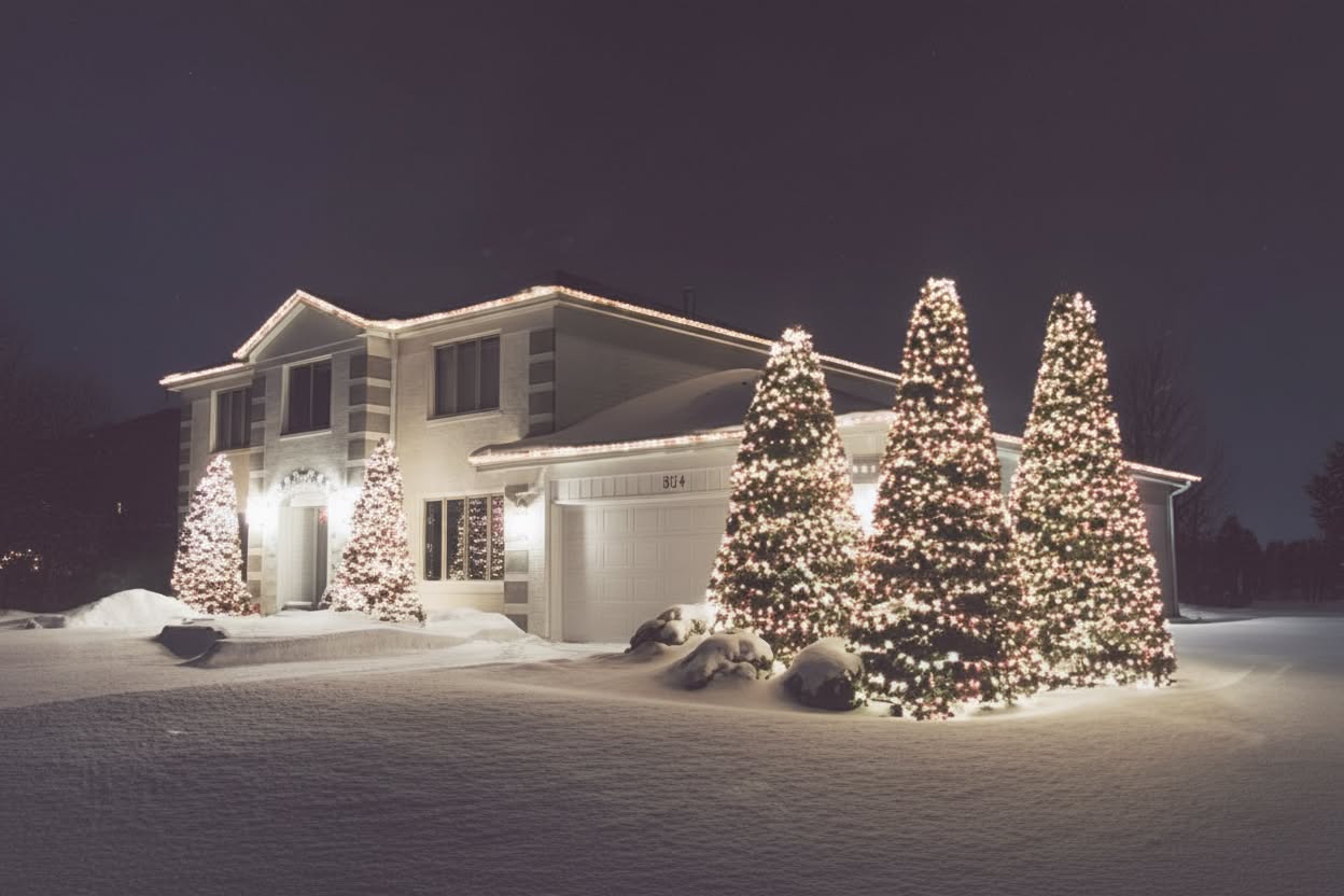 Residential Christmas Lighting